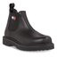 Tommy Jeans Ghete Tommy Jeans Tjm Napa Leather EM0EM01254 Black BDS