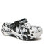 Crocs Șlapi Crocs Classic Platform Marbled Clogw 207176 Black/White