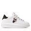 KARL LAGERFELD Сникърси KARL LAGERFELD KL62547 White Lthr