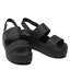Crocs Sandale Crocs Brooklyn Low Wedge W 206453 Black/Black