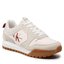 Calvin Klein Jeans Sneakersy Calvin Klein Jeans Toothy Runner Irregular Lines YM0YM00624 Ancient White/Eggshell