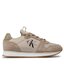 Calvin Klein Jeans Сникърси Calvin Klein Jeans Runner Sock Laceup Ny-Lth YM0YM00553 Eggshell/Travertine 0GI