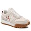 Calvin Klein Jeans Sneakers Calvin Klein Jeans Toothy Runner Irregular Lines W YW0YW00934 Ancient White/Eggshell 0K9