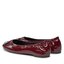 Tory Burch Baleríny Tory Burch Claire Cap-Toe Ballet 156159 Dark Carmine / Gold / Silver 500