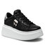 KARL LAGERFELD Sneakersy KARL LAGERFELD KL63530 Black Lthr