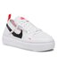 Nike Sportcipő Nike Court Vision Alta CW6536-103 White/Sea Coral-Black Blanc/Noir