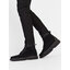 Calvin Klein Jeans Pohodni čevlji Calvin Klein Jeans Lug Mid Laceup Boot Hike YM0YM00270 Black BDS