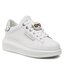 KARL LAGERFELD Сникърси KARL LAGERFELD KL62576K White Lthr W/Silver