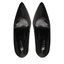 Raid Pantofi cu toc subțire Raid Maliny Black Satin