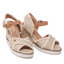 Wrangler Espadrilky Wrangler Maiorca Cross WL21700A Ecru/Gold 924