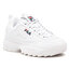 Fila Sneakersy Fila Disruptor Low 1010262.1FG White