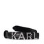 KARL LAGERFELD Dámský pásek KARL LAGERFELD 230W3104 Black 999