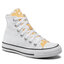 Converse Sneakers Converse Ctas Hi A01193C White/Cyber Mango/Black
