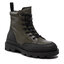 Les Deux Zimski škornji Les Deux Tanner Mid-Top Leather Sneaker LDM820022 Olive Night/Black
