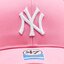 47 Brand Șapcă 47 Brand MLB New York Yankees Raised Basic '47 MVP B-RAC17CTP-RSA Rose