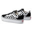 Vans Sneakers aus Stoff Vans Old Skool Platfor VN0A3B3UHRK1 (Checkerboard) Blk/Tr Wht
