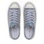 Tommy Hilfiger Teniși Tommy Hilfiger Logo All Over Low Cut Lace-Up Sneaker T3A9-32675-0034 S Denim 806