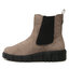 Caprice Polokozačky Caprice 9-25411-41 Mud Suede 338