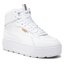 Puma Сникърси Puma Karmen Rebelle Mid 387213 01 Puma White/Puma White 01