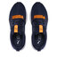 Puma Sneakersy Puma Wired Run Jr 374214 17 Peacoat/Vibrant Orange