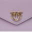 Pinko Handtasche Pinko Flat Purse PE 23 PCPL 100191 A0F1 Lilac Y13Q