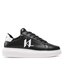 KARL LAGERFELD Sneakersy KARL LAGERFELD KL52515A Black Lthr