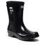 KARL LAGERFELD Gumijasti škornji KARL LAGERFELD KL47073 Black Rubber