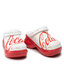 Crocs Șlapi Crocs Coca-Cola X Crocs Classic Bae Clog 207234 White/Red