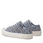 Tommy Hilfiger Teniși Tommy Hilfiger Logo All Over Low Cut Lace-Up Sneaker T3A9-32675-0034 S Denim 806