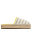 Tommy Hilfiger Espadrile Tommy Hilfiger Feminine Crochet Mule Espadrille FW0FW07278 Light Sandalwood RBS