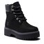Timberland Turistická obuv Timberland Stone Street 6In Wp TB0A5RH50151 Black Nubuck