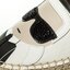 KARL LAGERFELD Еспадрили KARL LAGERFELD KL80111 White Lthr/Textile