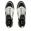 MICHAEL Michael Kors Sneakersy MICHAEL Michael Kors Billie Knit Trainer 43S3BIFS1D Blk/Opticwht