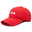 Fila Șapcă Fila Brasov 6 Panel Cap With Linear Logo - Strap Back FCU0019 True Red 30002