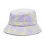 Karl Kani Pălărie Karl Kani Signature Reversible Check Bucket Hat 7015488 Purple/Light Sand