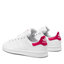adidas Pantofi adidas Stan Smith J FX7522 Ftwwht/Ftwwht/Bopink