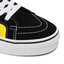 Vans Sneakersy Vans Sk8-Hi Reissue VN0A2XSBPHN1 (Flame) Black/Black/Tr Wht
