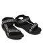 Hi-Tec Sandály Hi-Tec Hanar SL-SS22-HT-03 Black/Grey
