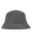 Calvin Klein Klobouk Calvin Klein Ck Must Wool Bucket Hat K60K611148 Mid Grey Heather P4A