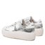 Patrizia Pepe Сникърси Patrizia Pepe PJ201.30 S Bianco/Argento