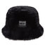 Tommy Jeans Kalap Tommy Jeans Tjw Fuzzy Rev. Bucket Hat AW0AW15459 Black And Bleached Stone 0GM