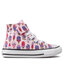 Converse Кецове Converse Ctas Hi A02153C Pink Foam/Prime Pink