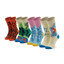 Happy Socks 4 pares de calcetines altos unisex Happy Socks XWWF09-0201 Kolorowy