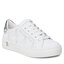 Patrizia Pepe Сникърси Patrizia Pepe PJ211.30 M Bianco/Argento