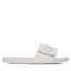 Calvin Klein Șlapi Calvin Klein Adj Pool Slide Pu HM0HM00957 Bright White YBR