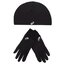 Asics Set mănuși și căciulă Asics Running Pack 3013A035 Performance Black 001