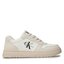 Calvin Klein Jeans Сникърси Calvin Klein Jeans Low Cut Lace-Up Sneaker V3X9-80552-1355 S Beige/Milk A360