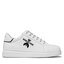 Patrizia Pepe Сникърси Patrizia Pepe PJ210.06 M Bianco/Nero
