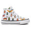 Converse Sneakers aus Stoff Converse Ctas Hi 670704C White/Natural Ivor