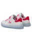 Calvin Klein Jeans Сникърси Calvin Klein Jeans Low Cut Lace-Up V3A9-80474-1434 White/Fuchsoa X030